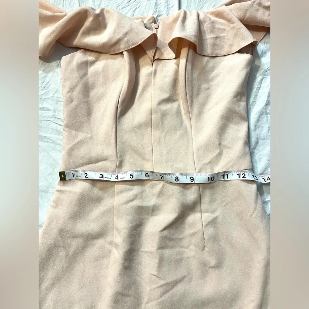 Miss Selfridge Pink/Cream Colored Women’s Size 4 Dress Preloved - Picture 5 of 12